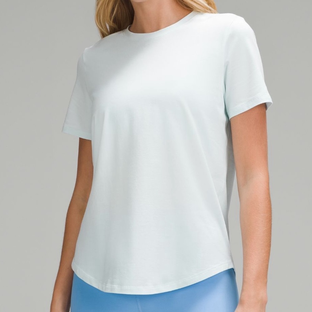 Blue lululemon love crewneck t-shirt